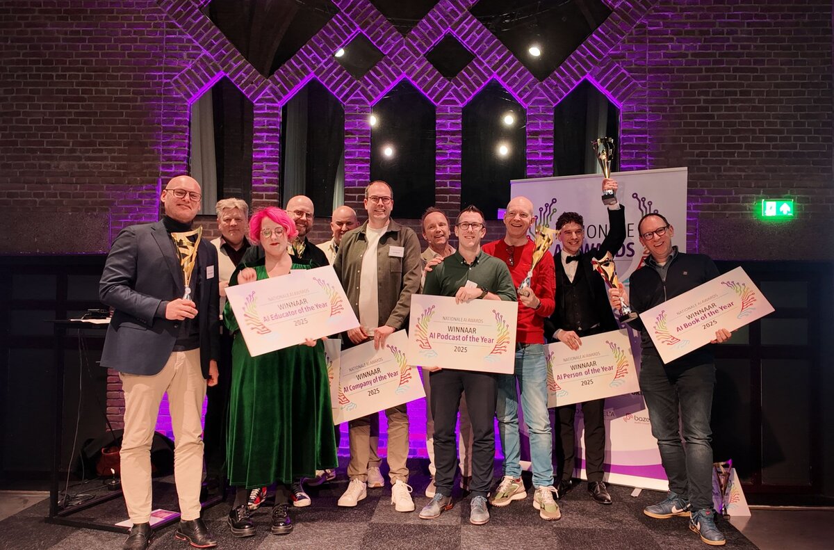 Alle winnaars Nationale AI Awards 2025